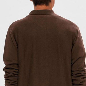 Cárdigan de punto para hombre, a la moda, para uso en exteriores, de manga larga, para invierno y otoño, en oferta. - Product Image 4