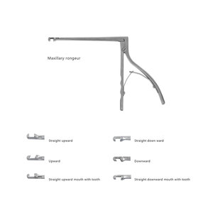 Pinces pour oreilles moyennes, micro-pinces chirurgicales pour échantillons, ensemble d'instruments manuels en acier inoxydable pour chirurgie ORL, certifié CE Classe II Zuol - Product Image 4