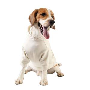 Ropa Cálida para Cachorros con Logotipo Personalizado, Sudadera con Capucha para Perro de Diseño Nuevo, Sudadera con Capucha de Felpa de Algodón Sólido de Lujo, Cómoda y Lavable - Product Image 1