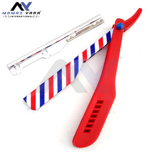 Navaja de Afeitar Recta con Hoja Recubierta de Papel para Barbería y Salón, para Afeitado de Barba y Vello Facial, Limpieza Suave y Segura, Afeitado Tradicional en Húmedo - Product Image 3