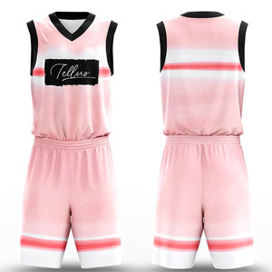 Uniforme de Baloncesto de Buena Calidad, Nuevo Diseño, 100% Poliéster, en Venta en Línea - Product Image 1