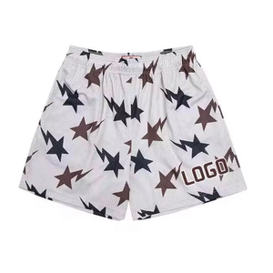 Pantalones Cortos de Malla para Hombre, Casuales, Ecológicos, Transpirables, con Logotipo Personalizado, Servicio OEM, Impresión, Última Llegada 2026 - Product Image 2