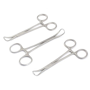 Pince à serviettes Backhaus en acier inoxydable, outil manuel réutilisable, fournisseur d'exportation, instrument en acier inoxydable - Product Image 3