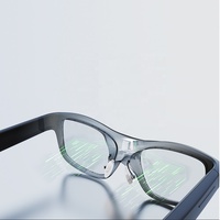 Lunettes intelligentes mobiles 3D HD à réalité augmentée, traduction instantanée, aide auditive, prise en charge de la réalité virtuelle, plusieurs langues - Vente chaude