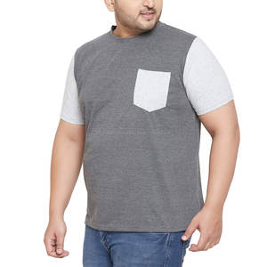 OEM Custom Plus Size Men's Cotton T-<b>Shirt</b> Latest Style Solid <b>Color</b> Breathable Canvas Blank Design Factory Price - Product Image 4