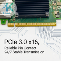 Carte d'interface réseau filaire Ethernet 2 ports PCIe 3.0x16 50GbE QSFP28 MCX516A-GCAT pour serveur Mellanox CX-5 en stock