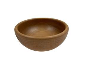 Tazón grande redondo de madera para servir en la mesa, acabado duradero en madera natural, ideal para servir frutas y ensaladas. - Product Image 2