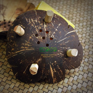 <b>Coconut</b> Shell <b>Soap</b> Dish Handmade Natural <b>Soap</b> Holder for Bathroom Vanity Spa Amenities and Hotel Guest Rooms Eco2go Vietnam - Product Image 1