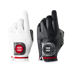 Guantes de Golf con Diseño de Elefante Personalizados Directo de Fábrica, Multicolores, Transpirables, Suaves y Cómodos, para Hombre, Mano Izquierda - Product Image 1