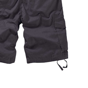 Summer <b>Men's</b> High Quality <b>Knee</b> <b>Length</b> Mid Waist Solid Board <b>Shorts</b> with Front Logo Quick Dry Side Pockets - Product Image 4