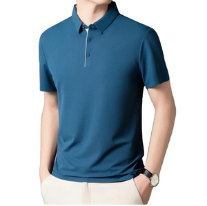 Nouveau T-shirt Homme 2025 Tendance en Spandex/Coton Séchage Rapide Couleur Unie Prix Abordable Décontracté Vente en Gros Qualité Export Orientée OEM - Product Image 4