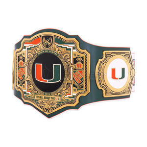 ผู้จัดจำหน่ายเข็มขัดแชมป์ขนาดเล็กแบบขายส่ง พร้อมบริการพิมพ์โลโก้ตามสั่ง และสายหนัง PU ปรับได้ - Product Image 3