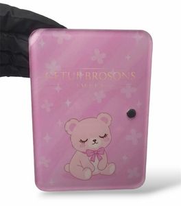 Mejores Pinzas Magnéticas de Extensión de Pestañas de Acrílico Rosa Personalizadas Sostenibles con Formas de Corazón, Flor, Diamante y Óvalo - Product Image 3
