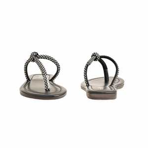 Sandales décontractées noires à talons CL1951 - Product Image 2