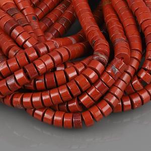 Perles de jaspe rouge, pierres de jaspe naturelles, perles en vrac pour la création de bijoux, vente en gros, lisses, polies, rondes - Product Image 4