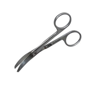 Ciseaux à cuticules en acier inoxydable super tranchants, ciseaux de toilettage professionnels, ciseaux à ongles incurvés de qualité supérieure, sur mesure, noir et or - Product Image 3