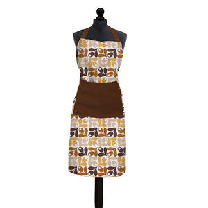 Delantal Estampado de Alta Calidad Premium con Tirantes Ajustables, Delantal de Cocina para Chef, Lavable y Reutilizable - Product Image 2