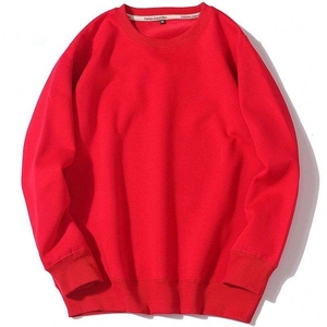 OEM <b>Designer</b> Casual Wear High Quality Cotton Regular Sleeve Regular Fit Pullover O-Neck Printed Sweatshirts Embroidered Quick - Product Image 3