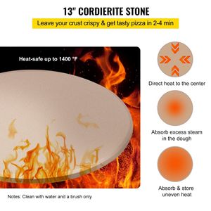 La maggior parte 22 \ "griglia a carbone forno per Pizza Kit acciaio inossidabile compresa camera per Pizza 13 \" pietra per Pizza 10X11.8 pollici buccia Pizza Pizza - Product Image 4