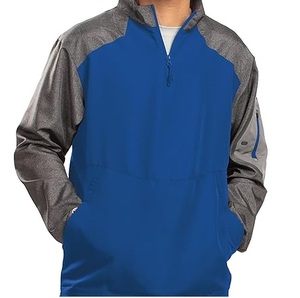 Vestes de coach en polaire à manches raglan et fermeture éclair quart de tour, en polyester, pour l'entraînement sportif, l'exercice physique, comme veste de pluie et pour le coaching - Product Image 6