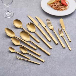 Ensemble de couverts en acier inoxydable au look luxueux |   Cuillère, fourchette et couteau polis pour hôtels et restaurants haut de gamme - Product Image 2