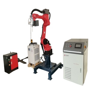 อัตโนมัติอัจฉริยะอุตสาหกรรม CNC Arc <span class=keywords><strong>Mig</strong></span> แขนหุ่นยนต์6แกนเชื่อมหุ่นยนต์เครื่องเชื่อมเลเซอร์ - Product Image 2