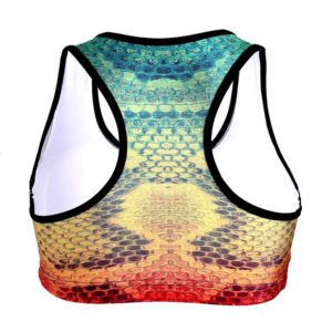 New Arrival Women's Seamed Plus Size Sports Fitness Bra Custom Wholesale Gym Wear Made Pakistan Running Exercise Front Logo - Product Image 3