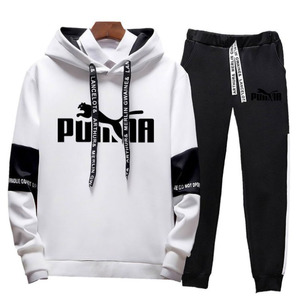 Ensemble de vêtements de sport pour homme Private Signature, matière de qualité supérieure, sweat à capuche chaud, pantalon, vêtements d'entraînement, grossiste - Product Image 3