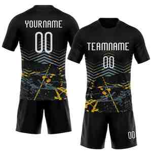 Vente flash - Uniforme de volley-ball de haute qualité, personnalisé, respirant, anti-humidité, protection UV, design professionnel, vêtements d'équipe - Product Image 6