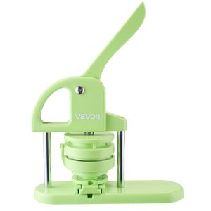 Macchina per la creazione di badge 2-in-1 con taglierina per pin e cerchi in plastica da 1,26/2,28 pollici e 200 pezzi di componenti rinforzati per badge Magic Book - Product Image 1