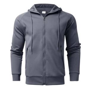 Vêtements de sport écologiques deux pièces avec fermeture éclair pour hommes ensemble de jogging pour sports d'hiver-Survêtement et vêtements - Product Image 2