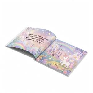 Impression de livres d'histoires pour enfants personnalisés, écologiques, avec couverture rigide et pelliculage brillant - Product Image 5