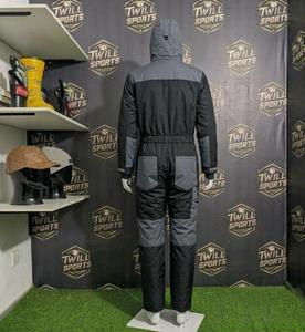 Ensemble de vêtements de sport d'hiver pour adultes unisexe, veste de ski à capuche chauffante, pantalon imperméable, coupe-vent, respirant, fermeture éclair - Product Image 3