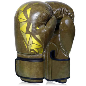 Gants de boxe Econex Sports en cuir PU bleu avec fermeture à boucle, sangle de poignet réglable, personnalisables pour l'entraînement des adultes - Product Image 2
