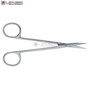 Ciseaux en acier inoxydable de haute qualité REYNOLDS de 13 cm pour instruments chirurgicaux dentaires médicaux - Norme de sécurité MOL manuelle - Product Image 3