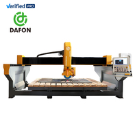 Cortadora de Piedra Dafon 4+1 con Control PLC Opcional, Motor CNC de Alta Eficiencia para Losas de Granito y Mármol