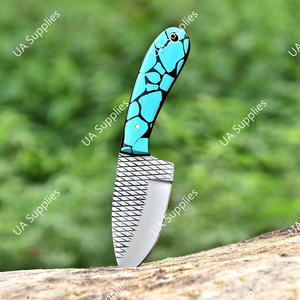 Cuchillo EDC de Acero Inoxidable de Grado Industrial para Herrador, con Hoja Fija de Punta Caída, Profesional para Caza, Camping y Uso Exterior - Product Image 2