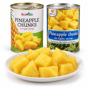 Meilleur prix, délicieux, fabrication vietnamienne, meilleure vente, morceaux d'ananas en conserve de qualité supérieure, approvisionnement en vrac - Product Image 1