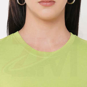 Camisetas de Mujer de Nuevo Diseño, Camiseta de Talla Grande con Logotipo Personalizado, Ropa Casual Única, Fabricantes de Camisetas de Mujer en Pakistán - Product Image 5