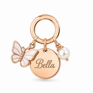 Personalized Dog <b>ID</b> <b>Tag</b> Laser Engraved Name Pendant with Pearl Charm for Boutique Gift Shop Holiday Set Box - Product Image 5