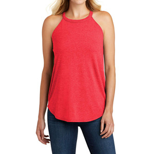 Oem Service Comfortable Women Tank Tops Moisture Wicking Athletic Sleeveless Shirt For Women Running Gym Sports Wear High - Product Image 1