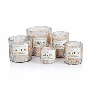Velas Aromáticas AIKUN en Frascos de Vidrio Personalizados, Velas Perfumadas de Cera de Soja Natural con Empaque de Marca Privada para Bodas - Product Image 3