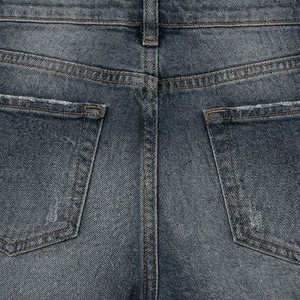 กางเกงยีนส์ขาสั้นผู้หญิงแบบเซ็กซี่ ขาดๆ เซอร์ๆ สีสันปรับแต่งได้ กระโปรงยีนส์ผ้าฝ้ายมีกระเป๋า สไตล์ลำลองสำหรับฤดูร้อน เหมาะสำหรับใส่เดินเล่นในเมือง - Product Image 5