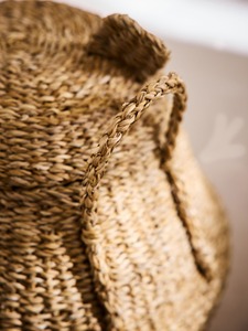 Panier de rangement artisanal Bear Natural Bertie Bear, panier de rangement en gros, écologique, fabriqué au Vietnam - Product Image 5