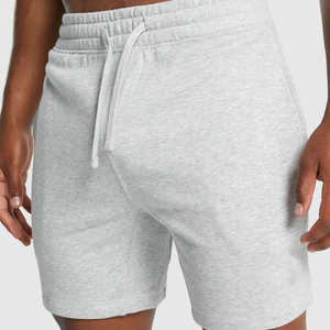 Shorts de sport mi-longs pour hommes, style urbain, motif uni, séchage rapide, respirant, en Spandex et Polyester - Product Image 3