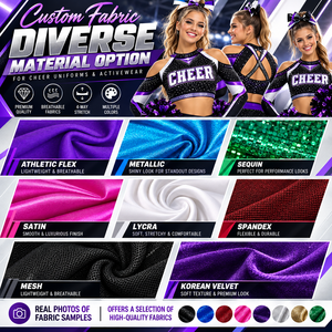 Chaqueta de Animadoras Personalizada con Lentejuelas para Mujer, Uniforme de Equipo, Chaqueta Varsity con Letras, Logotipo Personalizado, Ropa Deportiva para Grupos de Animadoras - Product Image 2