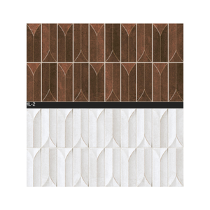 Carrelage mural métro en céramique blanche moderne de haute qualité 300x600mm avec fonction pare-feu pour salle de bain intérieure et usage scolaire - Product Image 3