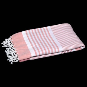 Toalla de Playa Fouta a Rayas Moderna de Secado Rápido con Logotipo y Diseño Personalizados - Product Image 2