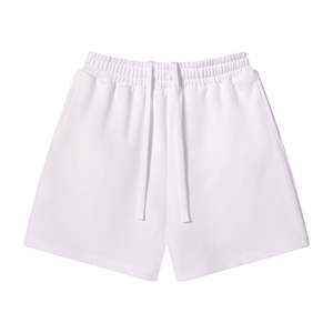 Conjunto de Pantalones Cortos de Mezclilla para Hombre al por Mayor, 100% Algodón, con Cordón, Estampado Puff, Estilo Urbano - Product Image 6