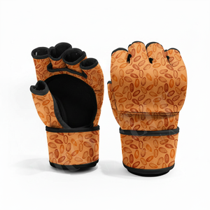 Guantes de Combate para Artes Marciales, BJJ, MMA, OEM, ODM, Cómodos, de Dedos Cortos, Equipo de Protección, Guantes de Sparring - Product Image 4